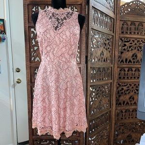 Speechless Juniors Cutout Fit & Flare Dress